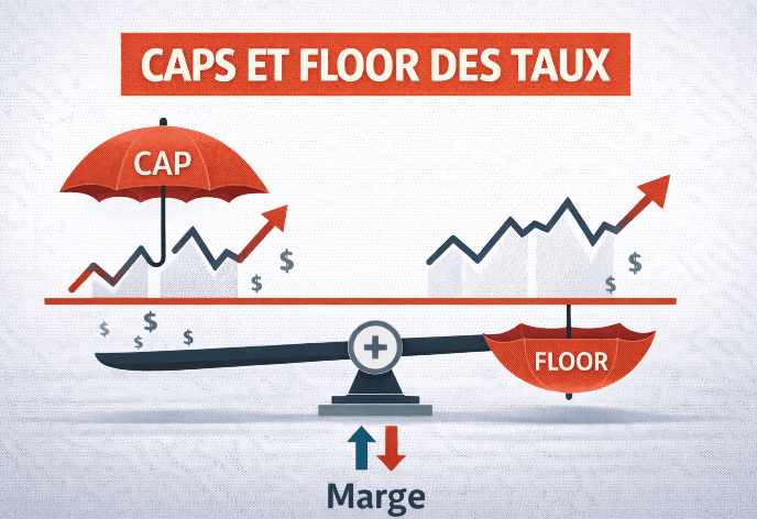 Les caps et floor de Taux : définition et exemple